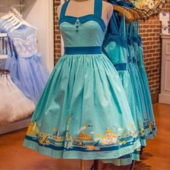 NWT Disney Dress Shop Magic Kingdom Retro Halter Dress Size 2X - Picture 5 of 13